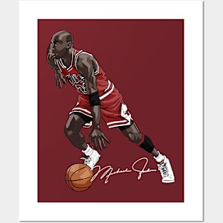 BASKETBALLART - MVP JORDAN Posters and Art